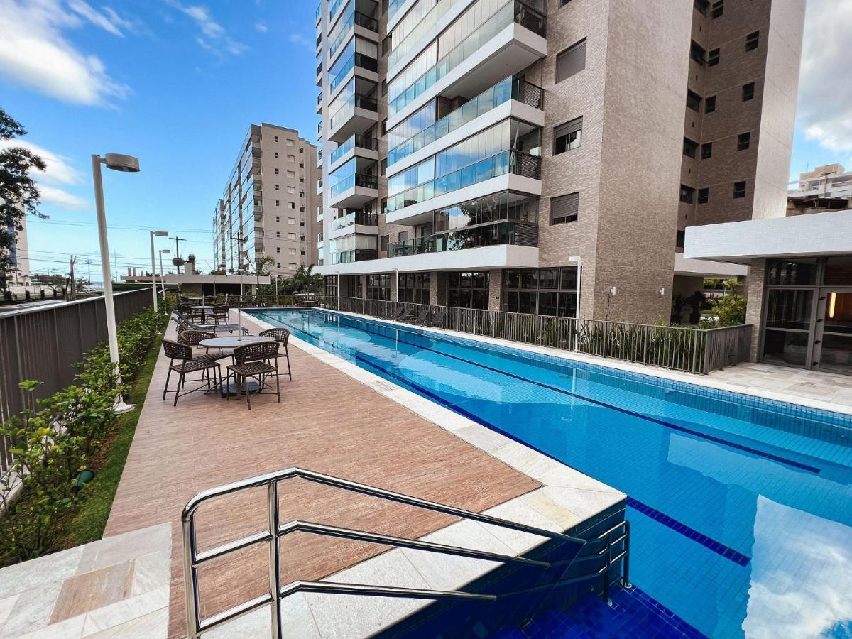Home 49 I Apto Pe Na Areia E Piscina Aquecida Em Bertioga Kültér fotó