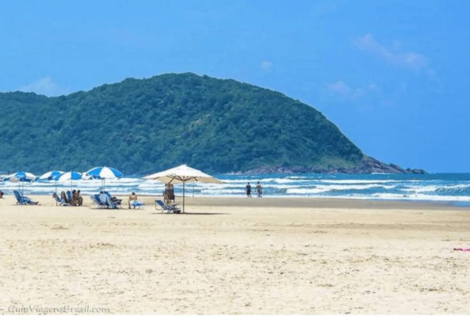 Home 49 I Apto Pe Na Areia E Piscina Aquecida Em Bertioga Kültér fotó