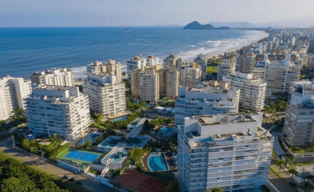 Home 49 I Apto Pe Na Areia E Piscina Aquecida Em Bertioga Kültér fotó